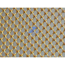 Decorative Brass Chain Link Wire Mesh (TS-E140)